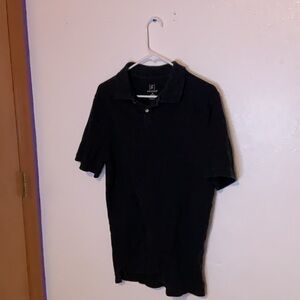 George Black Polo Shirt Soft Cotton Short Sleeve
